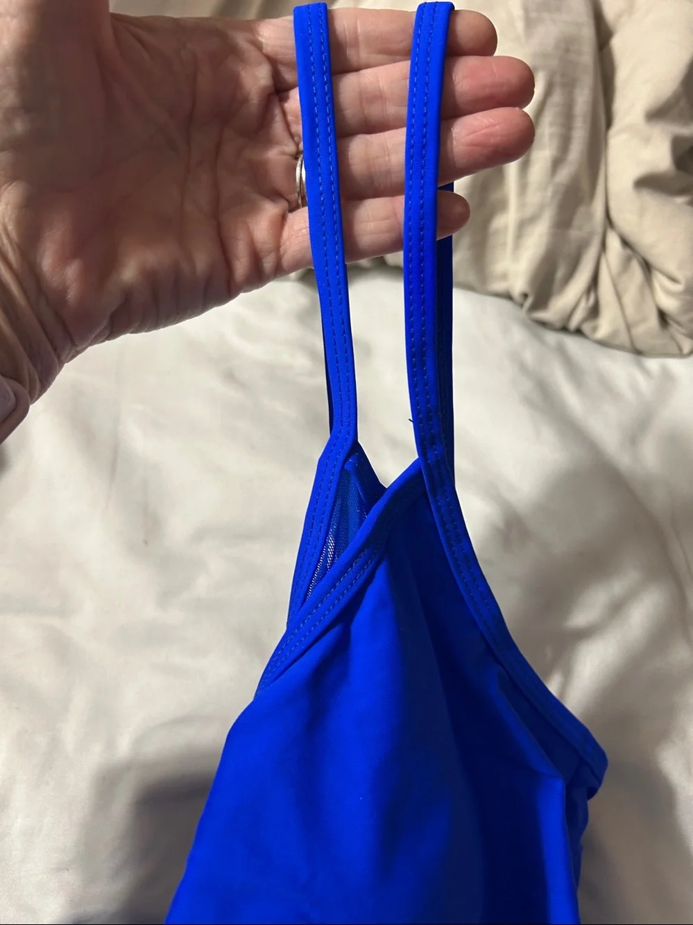One piece bathing suit